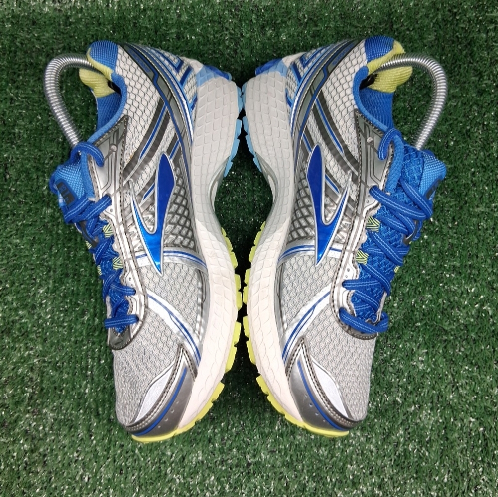 Brooks Adrenaline GTS 15 Sneakers Shoes Womens 9D Blue Gray 1201741B179 Ladies - Picture 3 of 8